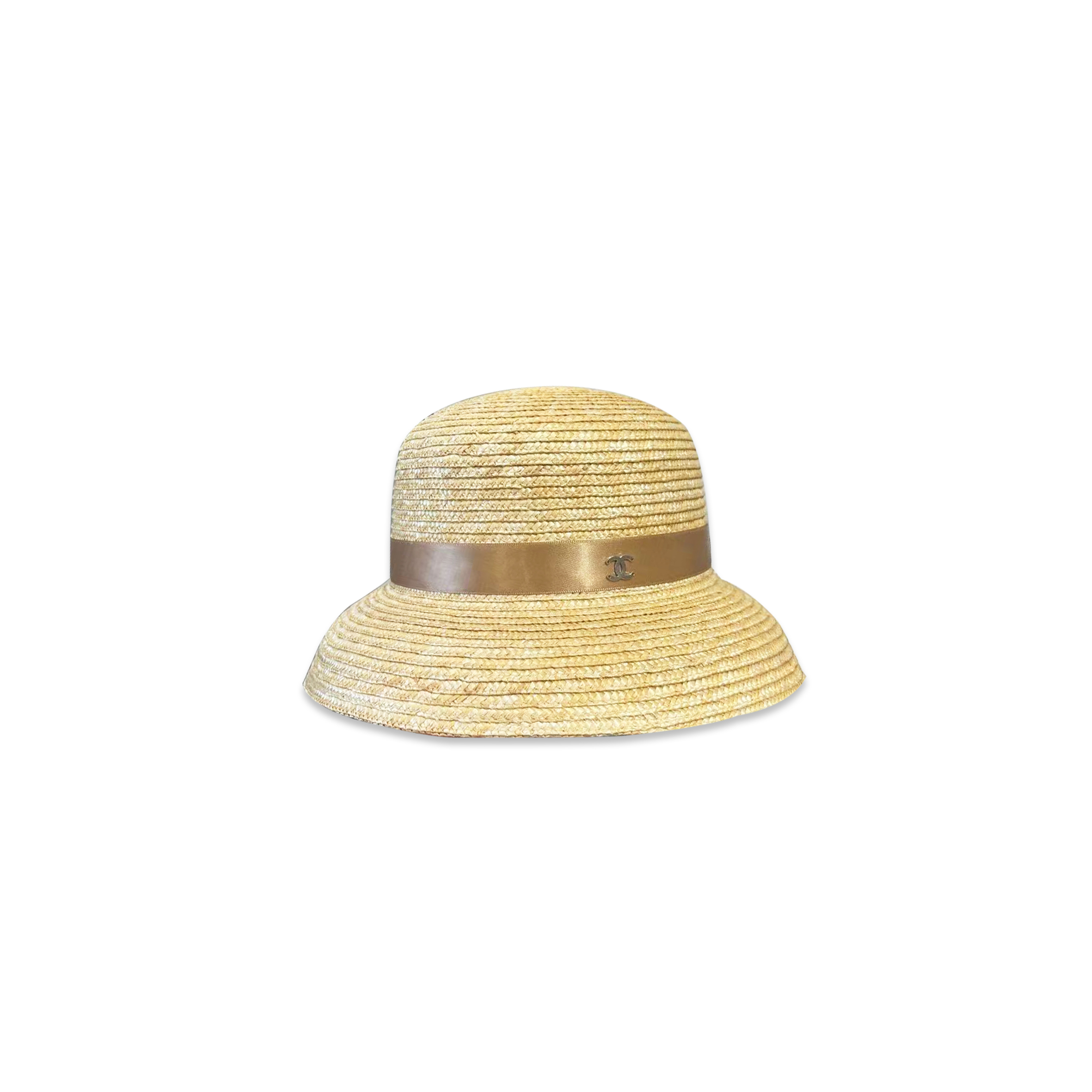 CHANEL STRAW FLAT CAP 613023